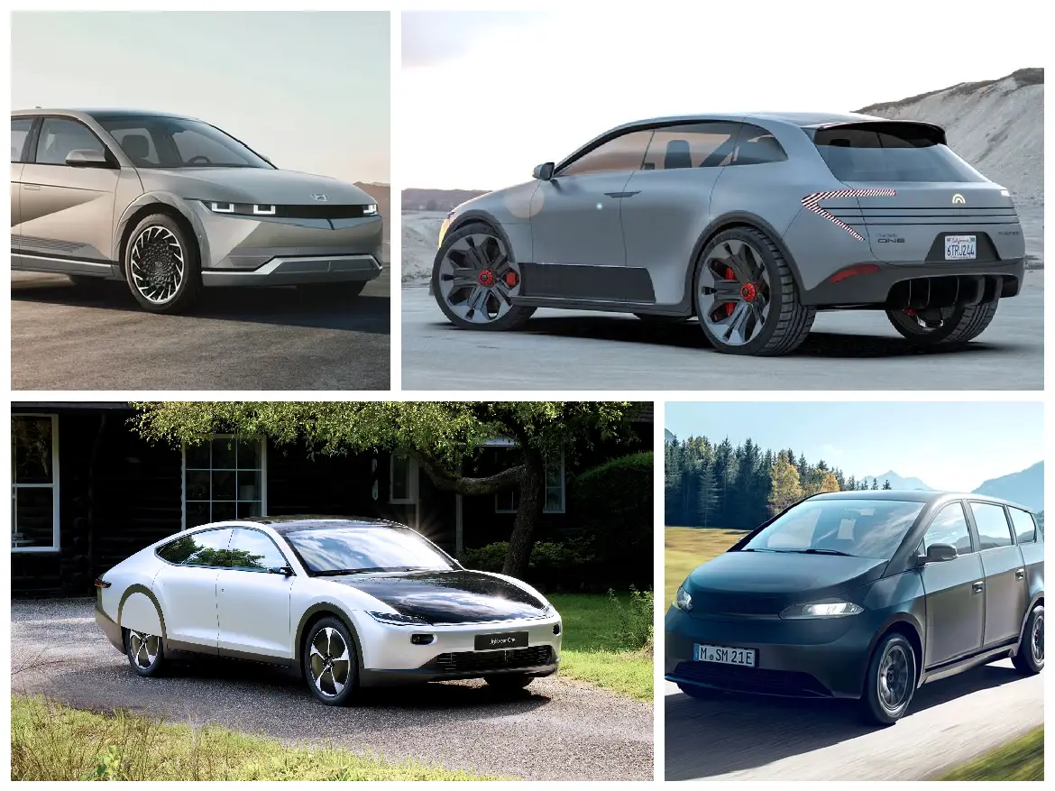Top Electric Cars With Solar Panels On Roof