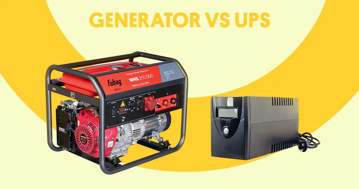 Generator vs. UPS: The Power Struggle Resolved