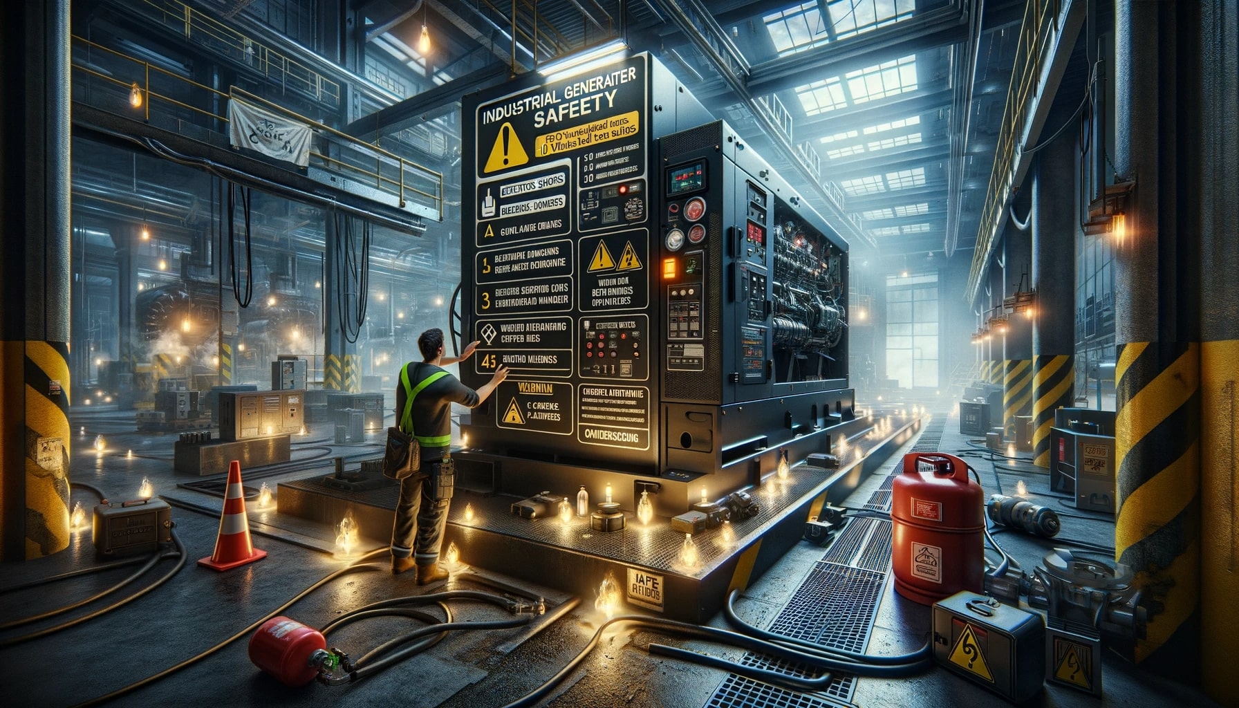 Industrial Generator Safety: 10 Vital Tips